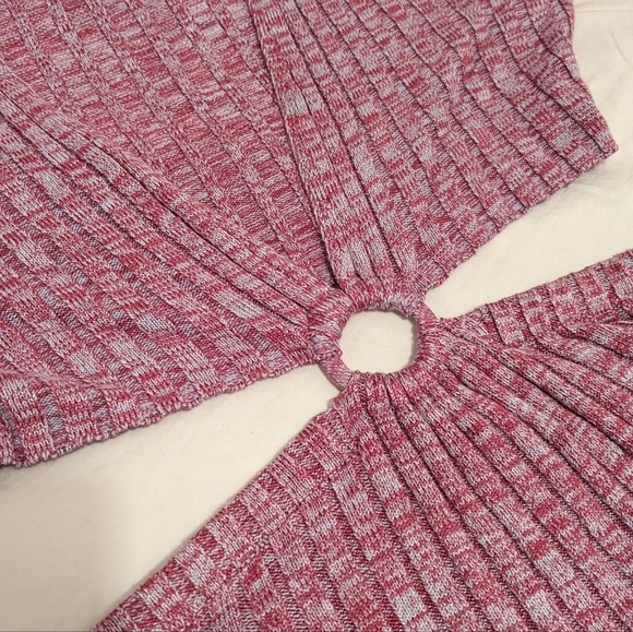 AFRM Meave Cutout Sweater Midi Dress - Picture 3 of 4